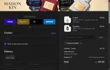 Maison Kin coupon verification screenshot