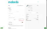 Makedo coupon verification screenshot