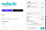 Makedo coupon verification screenshot