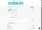 Makedo coupon verification screenshot