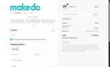 Makedo coupon verification screenshot