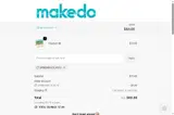 Makedo coupon verification screenshot