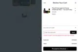 KAOS20 coupon verification screenshot