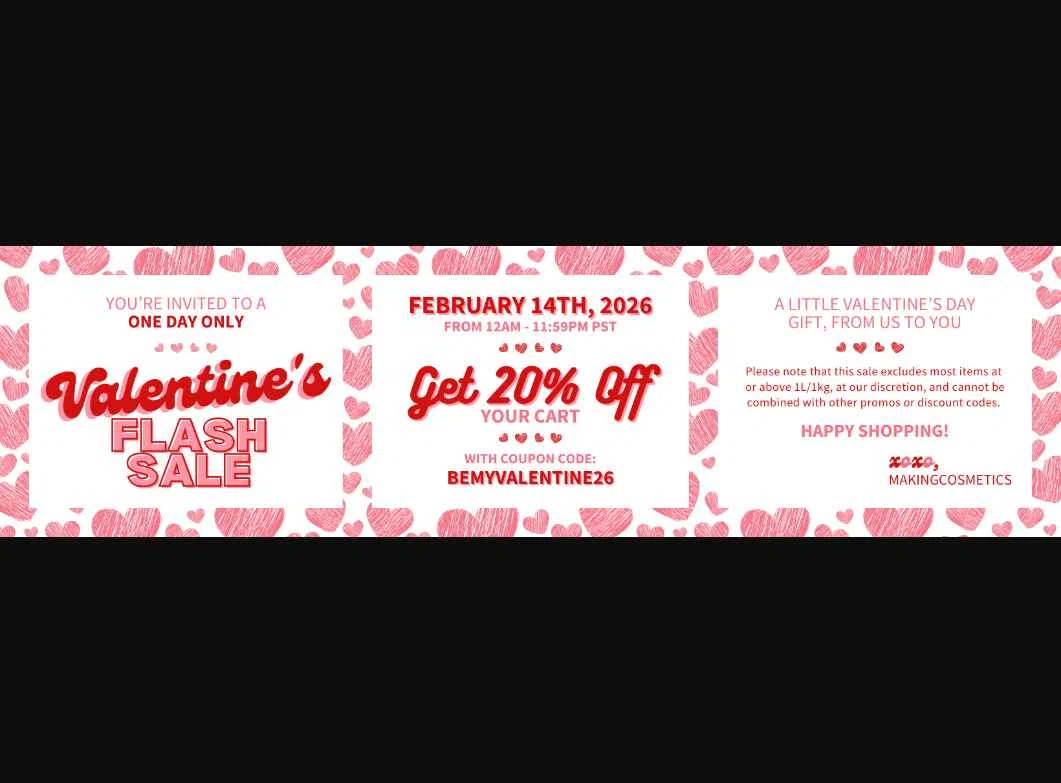 MakingCosmetics checkout page showing MakingCosmetics promo code box | Screenshot taken by SimplyCodes community member on Feb 12, 2026