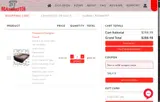 Mammoth Outlet coupon verification screenshot