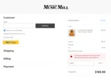 Manchester Music Mill coupon verification screenshot