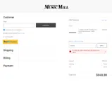 Manchester Music Mill coupon verification screenshot