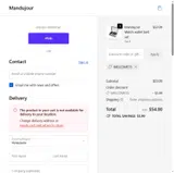 WELCOME75 coupon verification screenshot