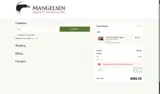 Mangelsen coupon verification screenshot
