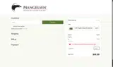 Mangelsen coupon verification screenshot