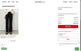 Mango Outlet coupon verification screenshot