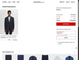 Mango Outlet coupon verification screenshot