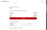 Mango Outlet coupon verification screenshot