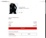 Mango Outlet coupon verification screenshot