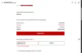 Mango Outlet coupon verification screenshot