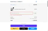 samples coupon verification screenshot