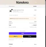 SARAH10 coupon verification screenshot