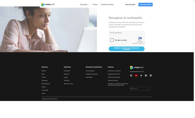 ManyCam checkout page showing ManyCam promo code box | Screenshot taken by SimplyCodes community member on Jun 5, 2025