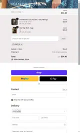 Manymoons coupon verification screenshot