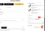 Maoters coupon verification screenshot