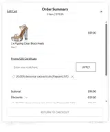 PAGEANTLIVE coupon verification screenshot