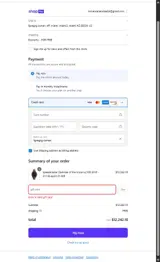 Marc Gebauer US coupon verification screenshot
