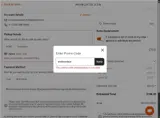 March and Ash coupon verification screenshot