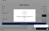 Marchants coupon verification screenshot