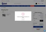 Marchants coupon verification screenshot