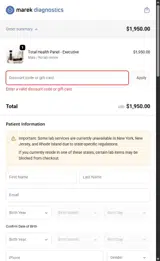 BLACK25 coupon verification screenshot