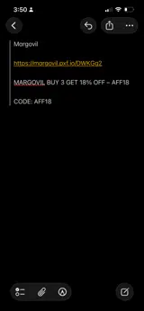 AFF18 coupon verification screenshot