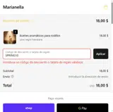 SPRING10 coupon verification screenshot
