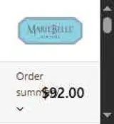 MarieBelle coupon verification screenshot