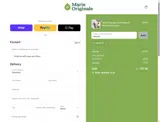 marie20 coupon verification screenshot