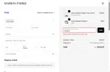 Marion Parke coupon verification screenshot