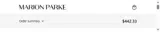 Marion Parke coupon verification screenshot