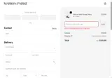 Marion Parke coupon verification screenshot