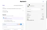 Marlene's Pet Shop coupon verification screenshot