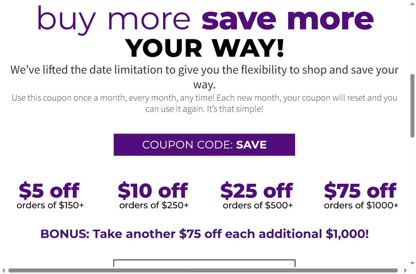 Marlo Beauty Supply checkout page showing Marlo Beauty Supply promo code box | Screenshot taken by SimplyCodes community member on Sep 20, 2025