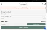 BRYNLEA10 coupon verification screenshot