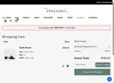 SMITTEN10 coupon verification screenshot