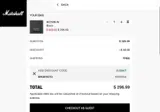 Marshall coupon verification screenshot