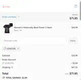 love10% coupon verification screenshot