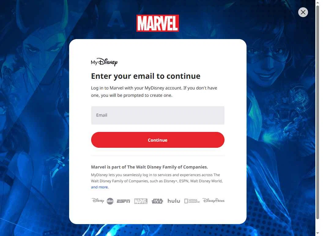 Verification screenshot for $8 Off Select Items at Marvel Unlimited - 3mo ago