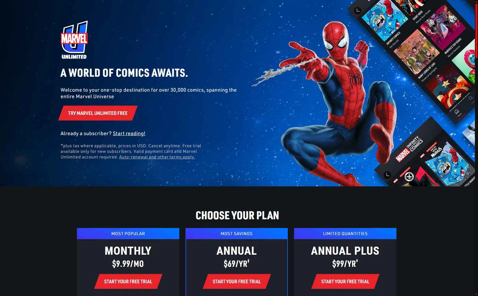Verification screenshot for $8 Off Select Items at Marvel Unlimited - 2mo ago