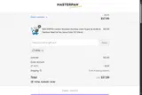 MPM coupon verification screenshot