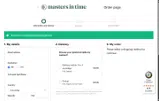 Masters in Time coupon verification screenshot