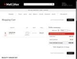 Mat&Max coupon verification screenshot