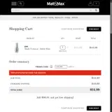 Mat&Max coupon verification screenshot