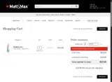 Mat&Max coupon verification screenshot